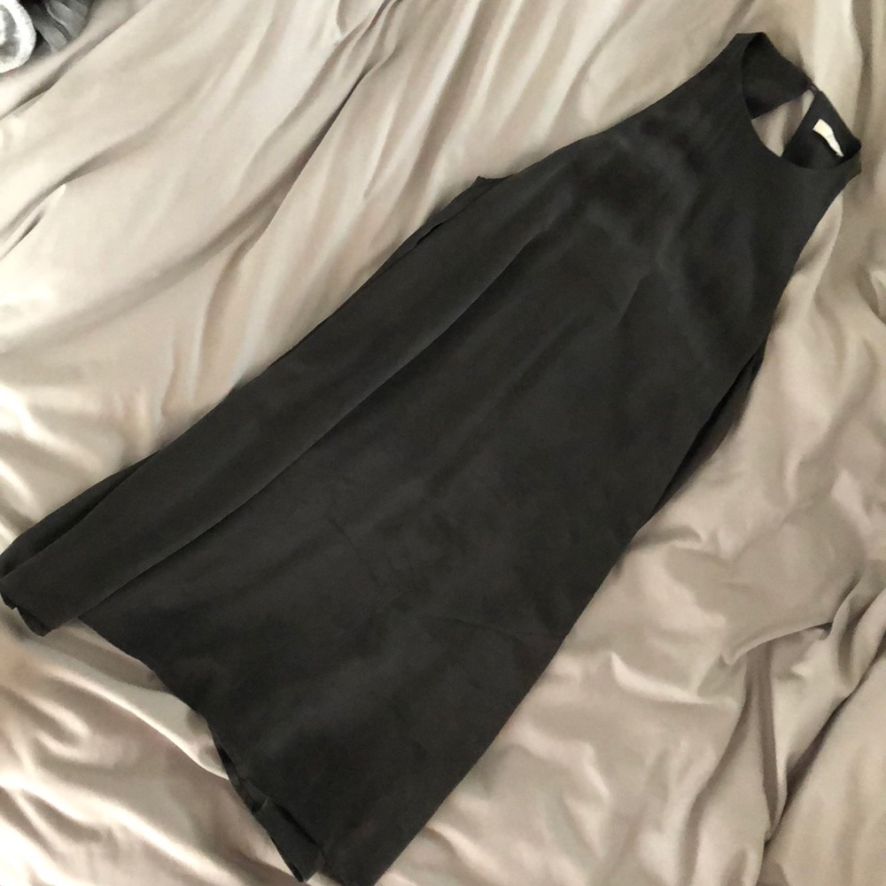Joie silk dress gray